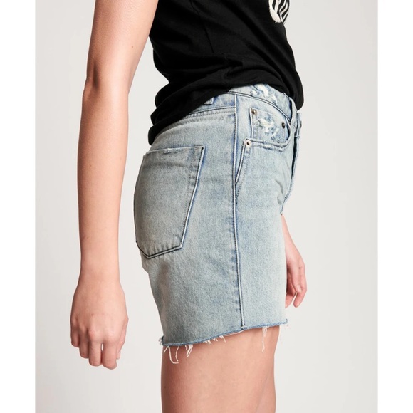 One Teaspoon Mom Legend Shorts- Salty Dog - Picture 3 of 4